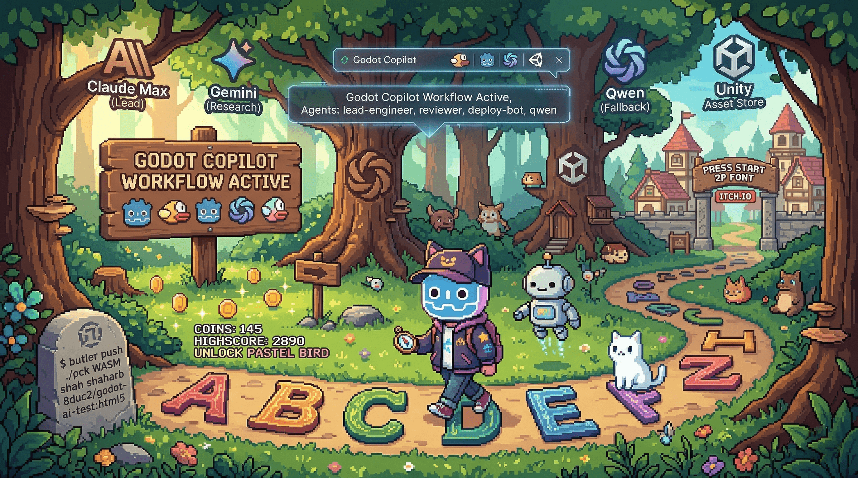 Vibe Coding a Game from A to Z in Godot (A Learning Journey)